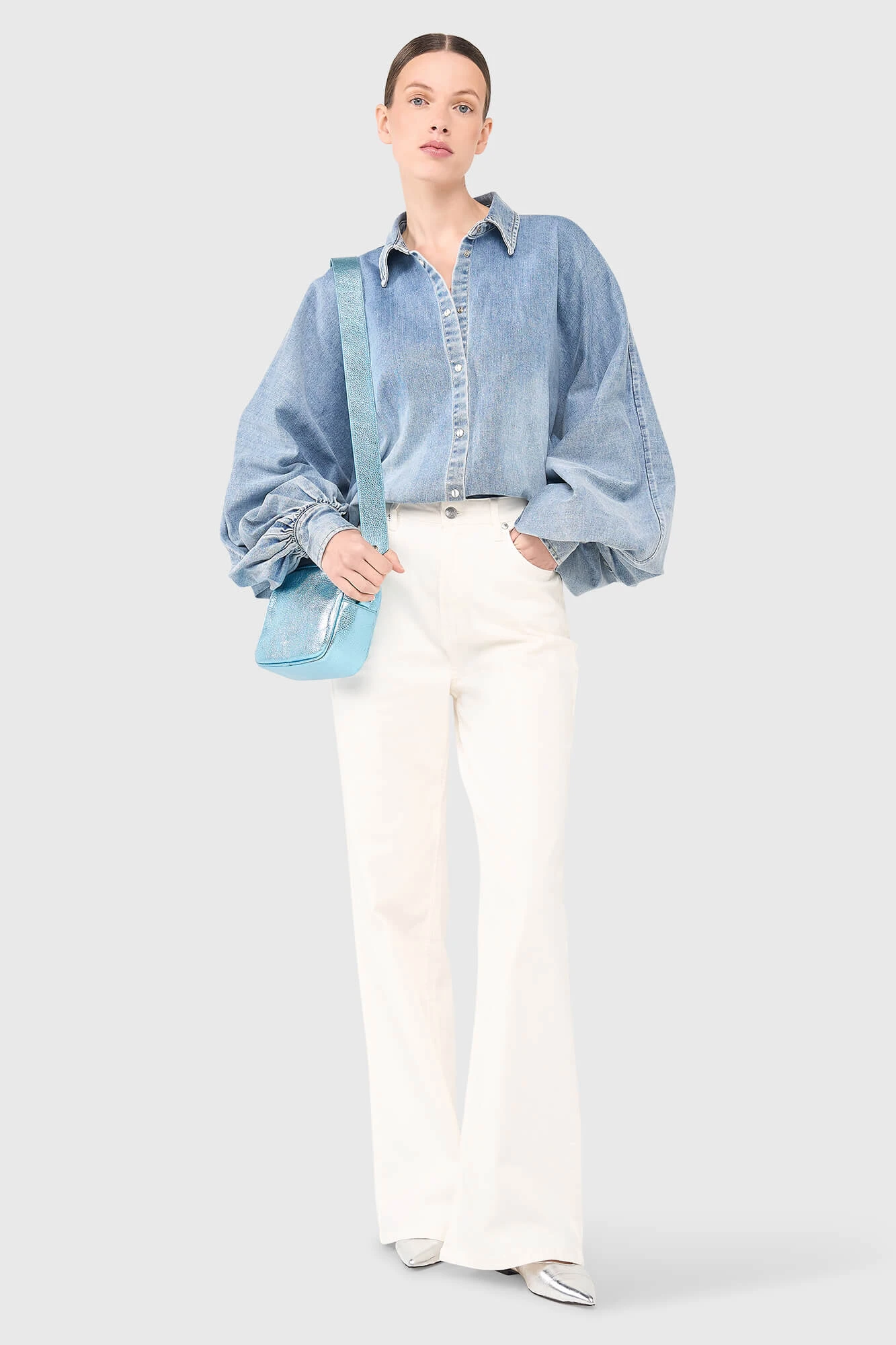Stone Blouse Blauw 277