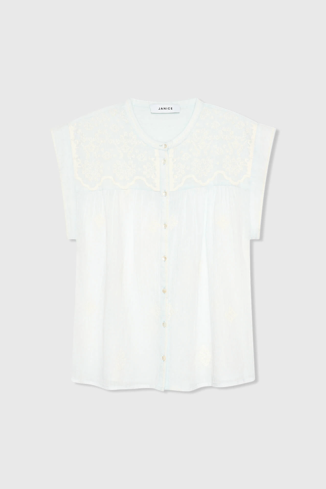 Jace Blouse Licht Blauw