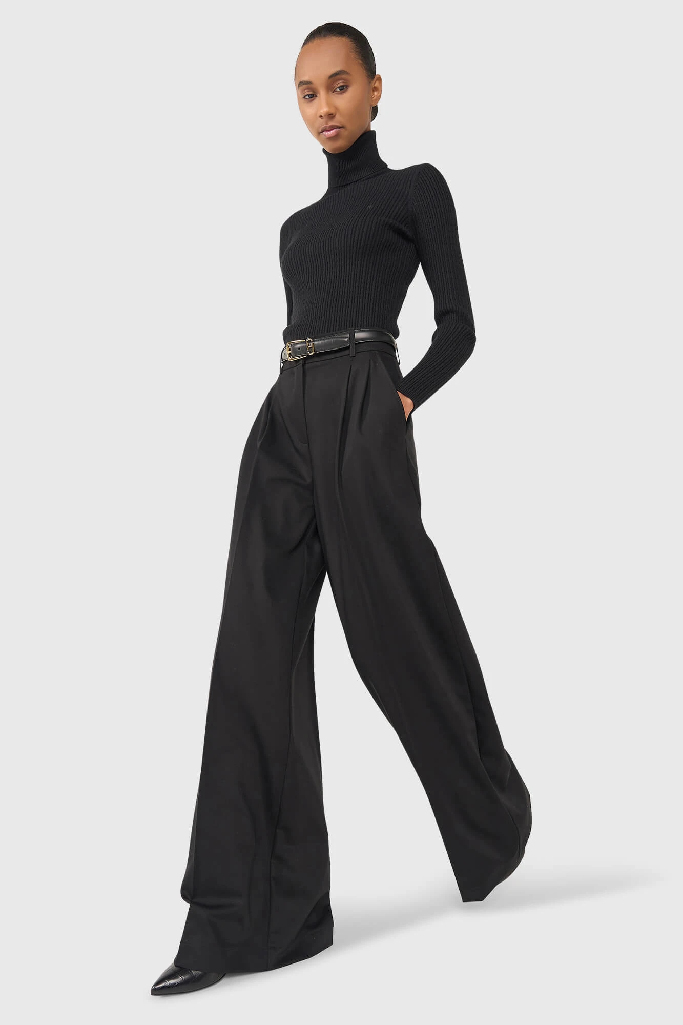 Dollar Pantalon Zwart