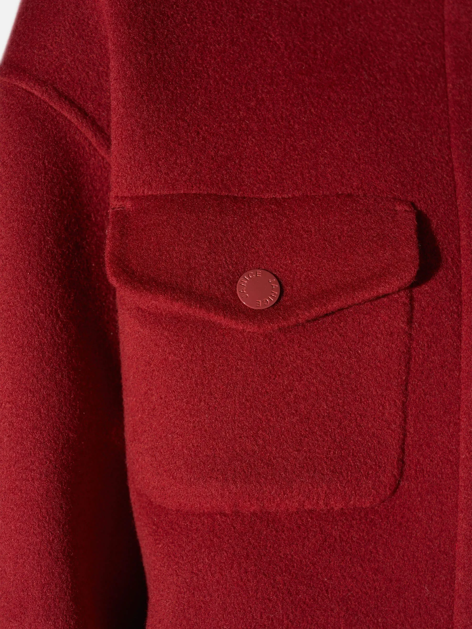 Cashmere Dames Jack Oversized Roan Burgundy