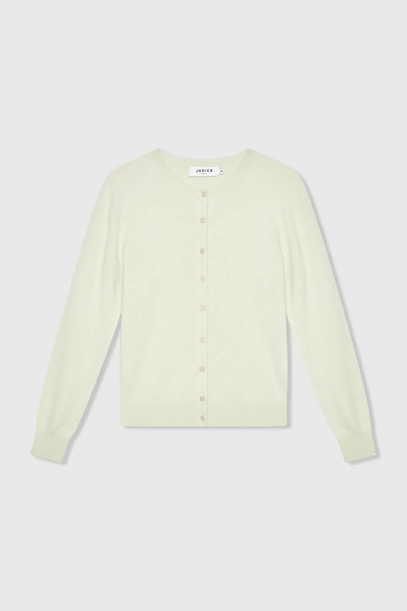 Cashmere Dames Vest Groen Lucas