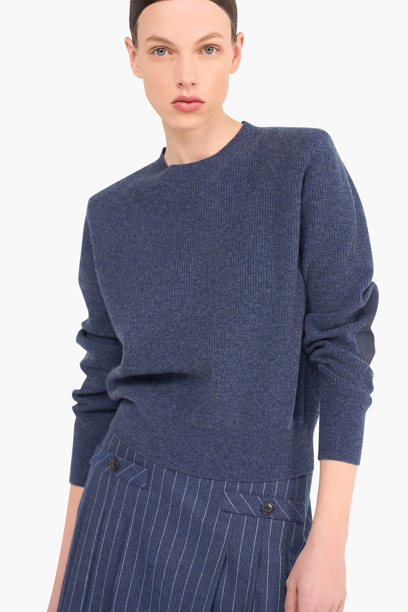 Cashmere Trui Dames Barron Blauw