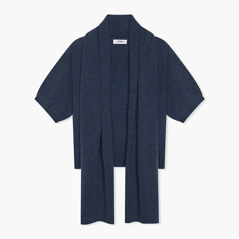 Cashmere Sjaal Dames Santos Blauw