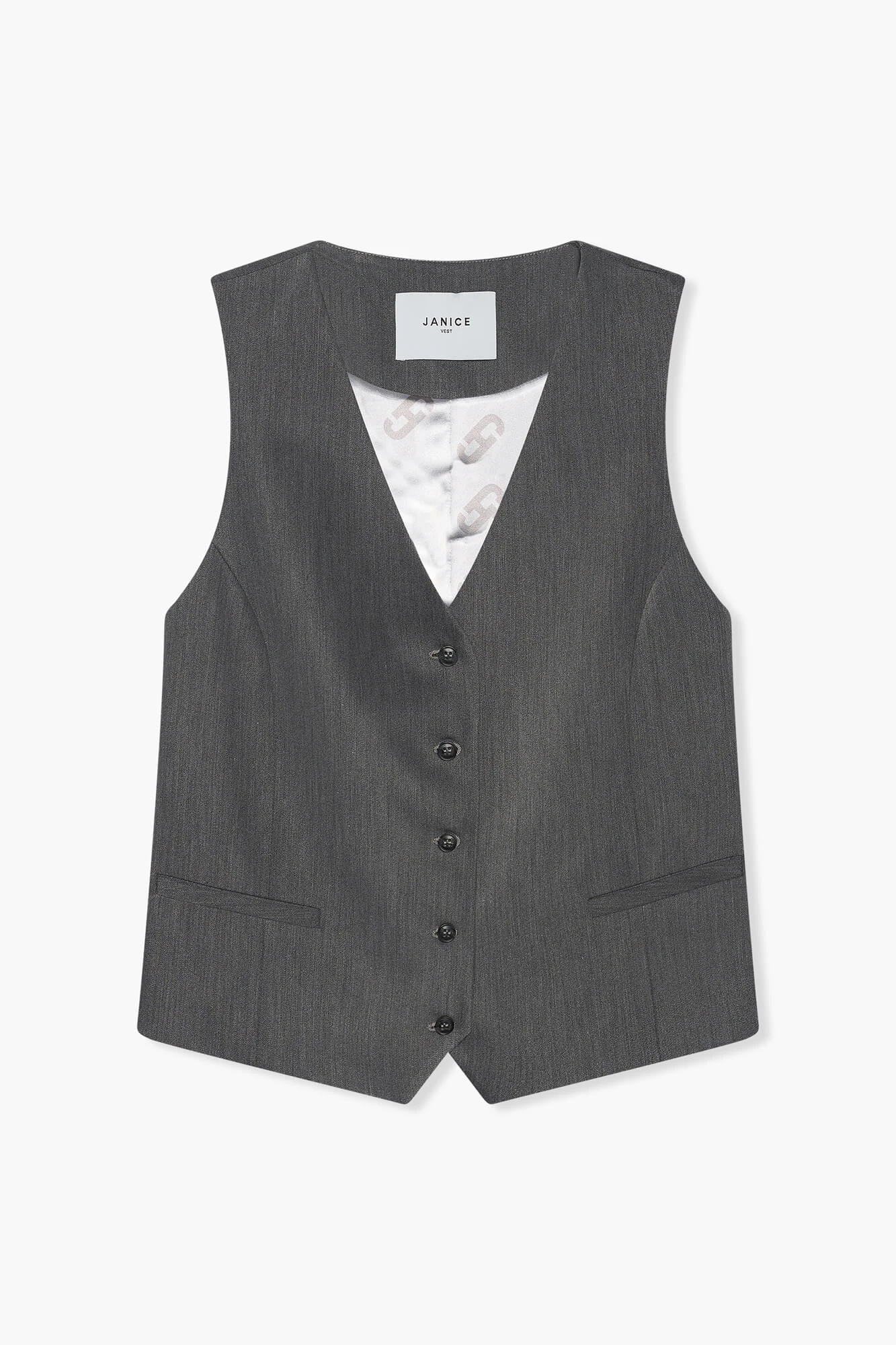 Gilet Dames Dave Grijs