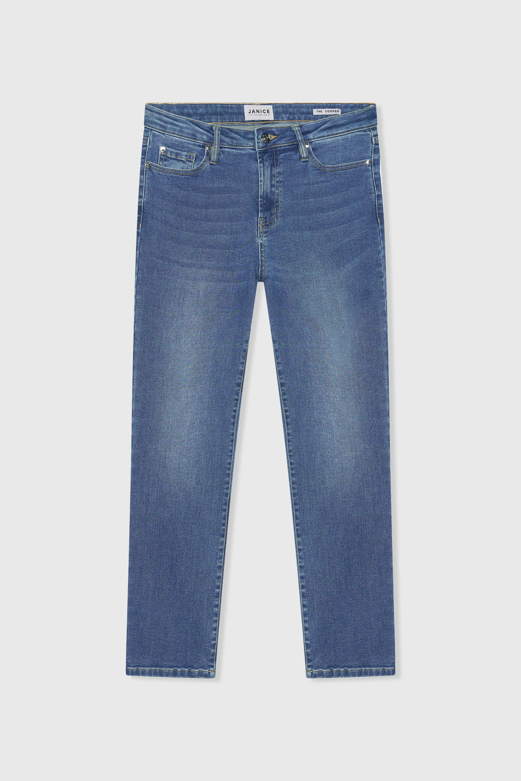 Mom Jeans Cooper Blauw 111