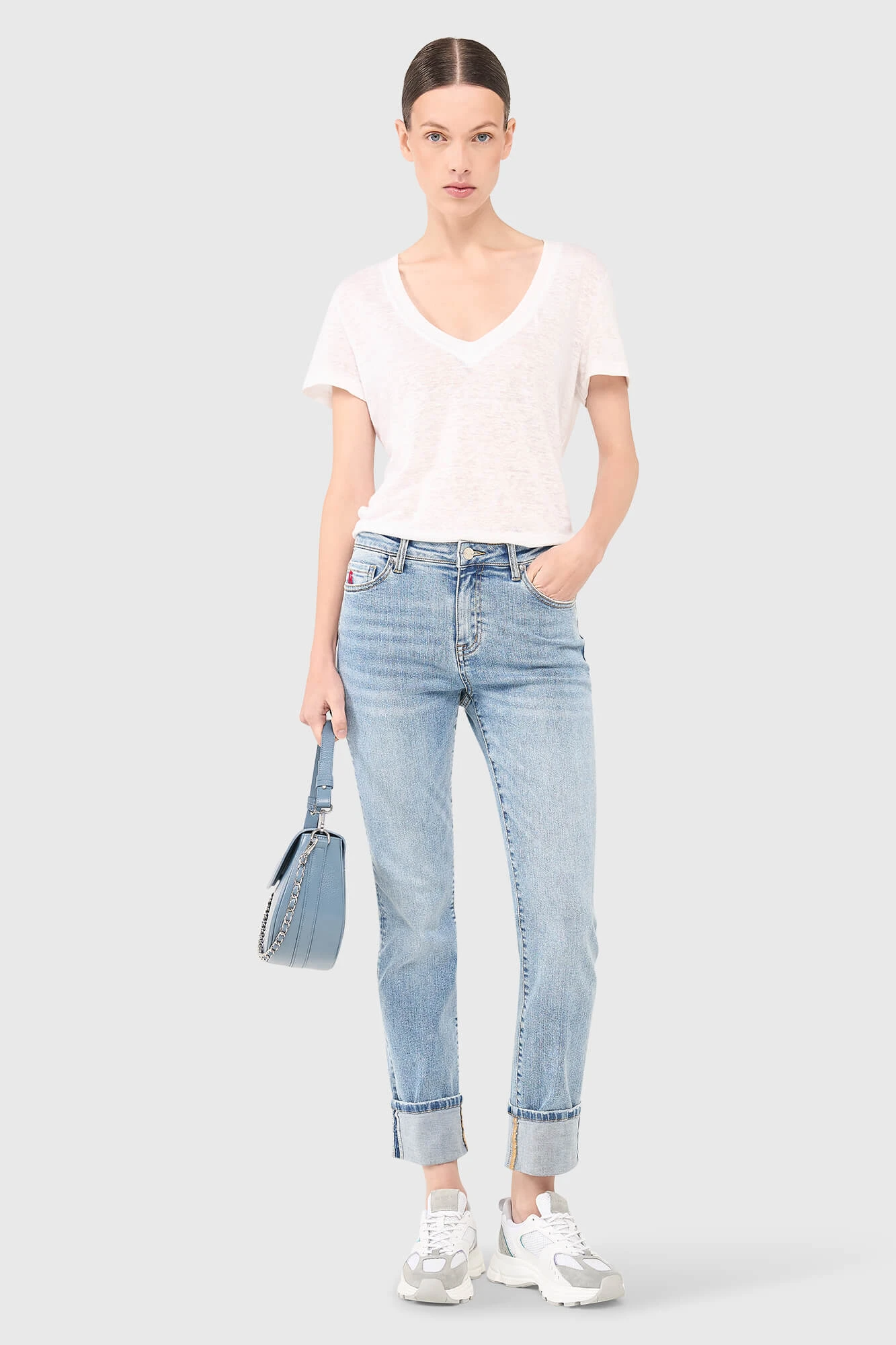 Cooper Jeans Turnup Blauw 435
