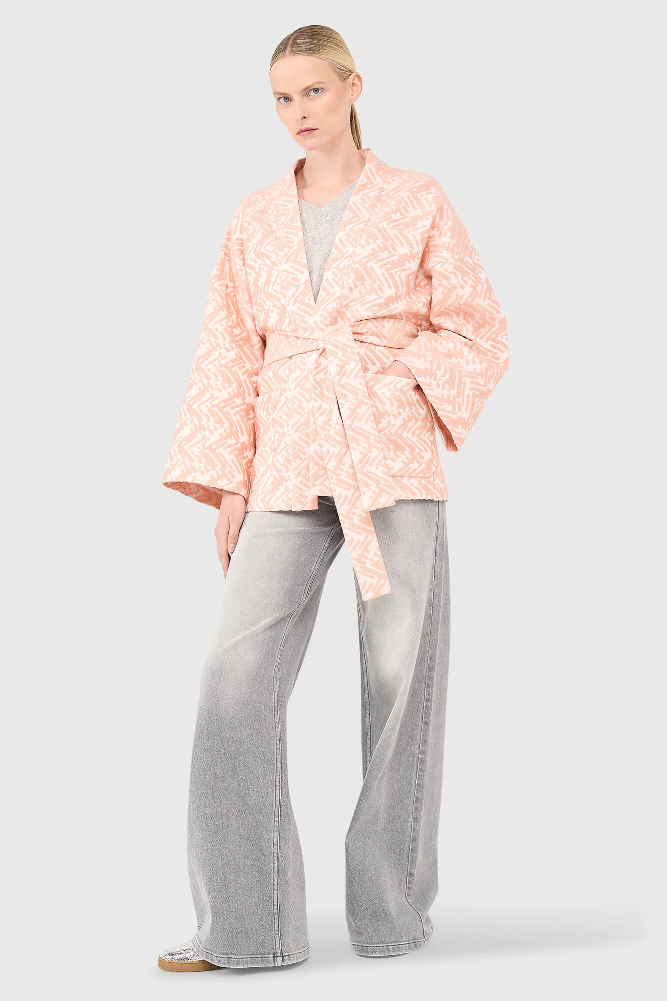 Preston Kimono Jas Peach