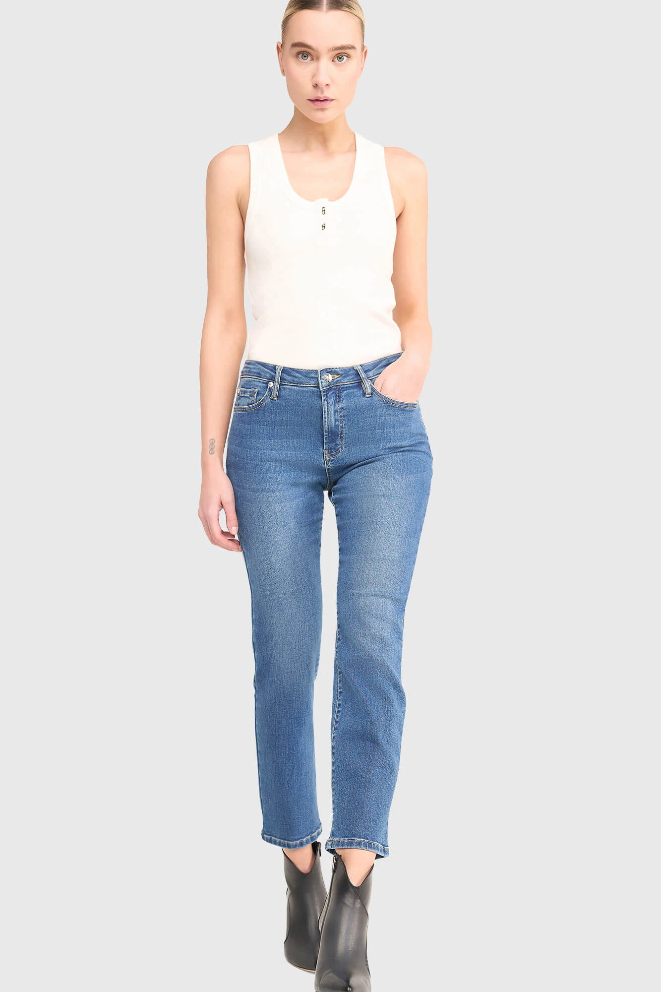 Mom Jeans Cooper Blauw 111