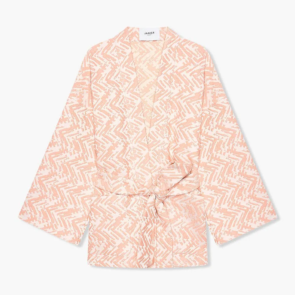 Preston Kimono Jas Peach