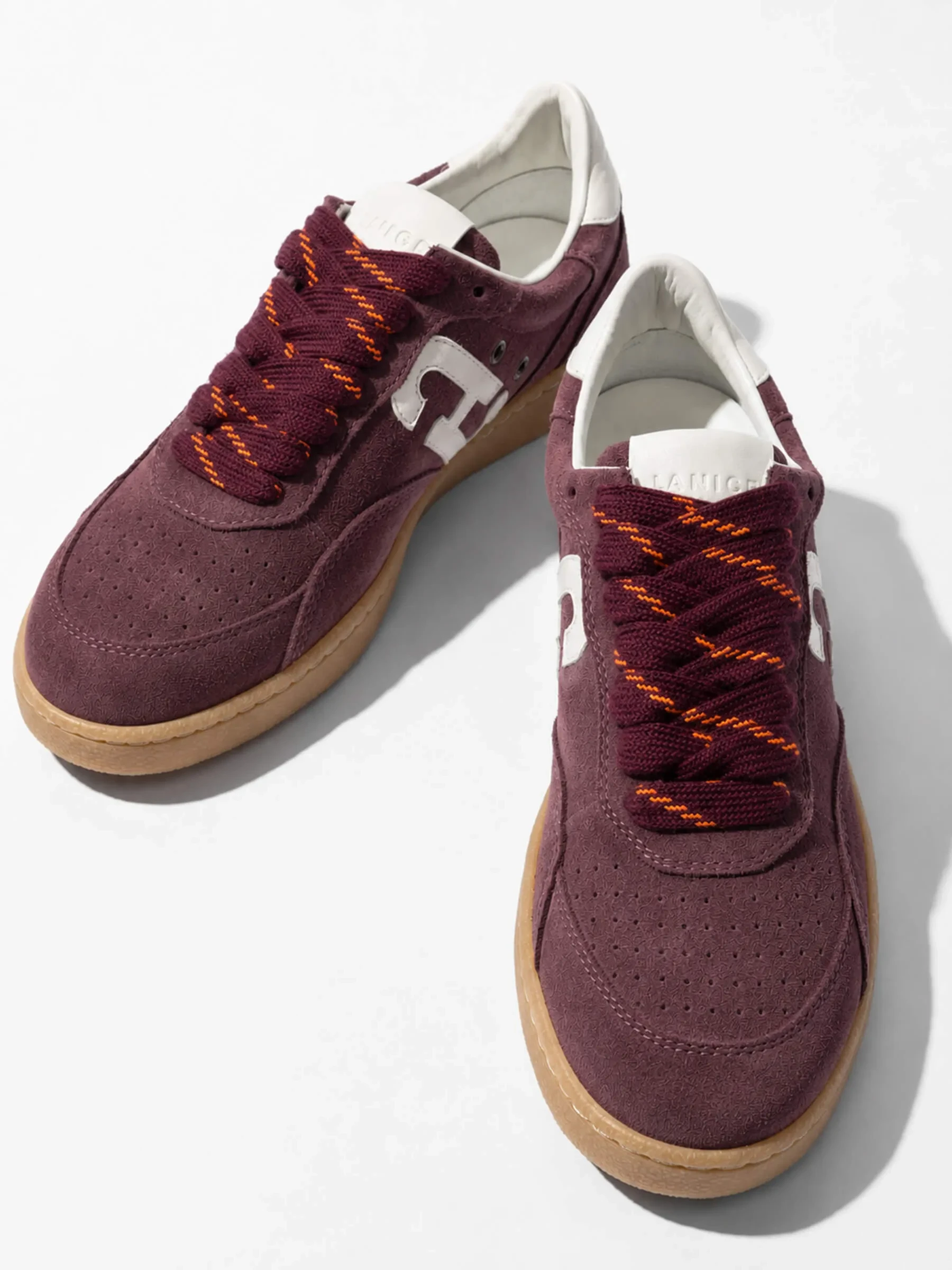 Sneakers Dames Handbal Vintage Stanley Burgundy
