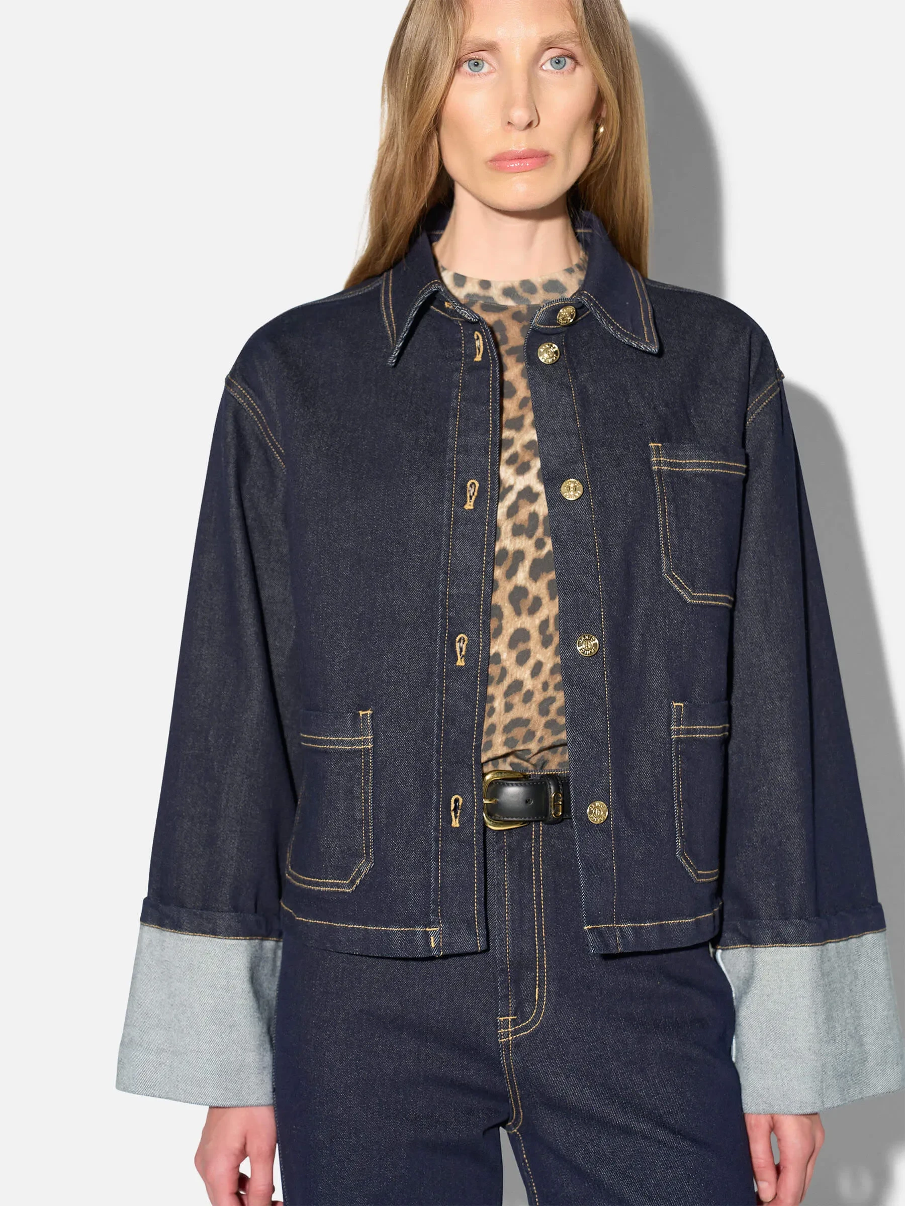 Spijkerjack Dames Japans Denim Bane
