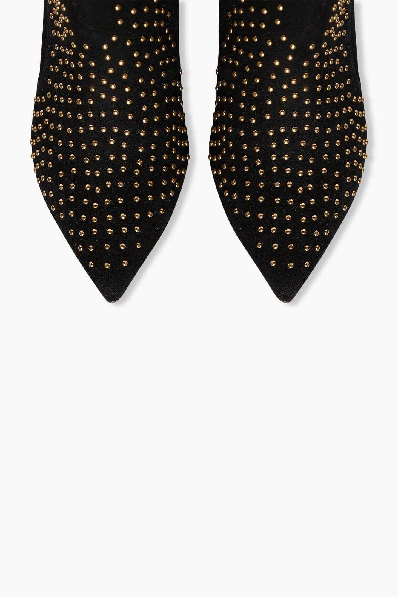 Laarsje Dames Suede Studs Stewart Zwart