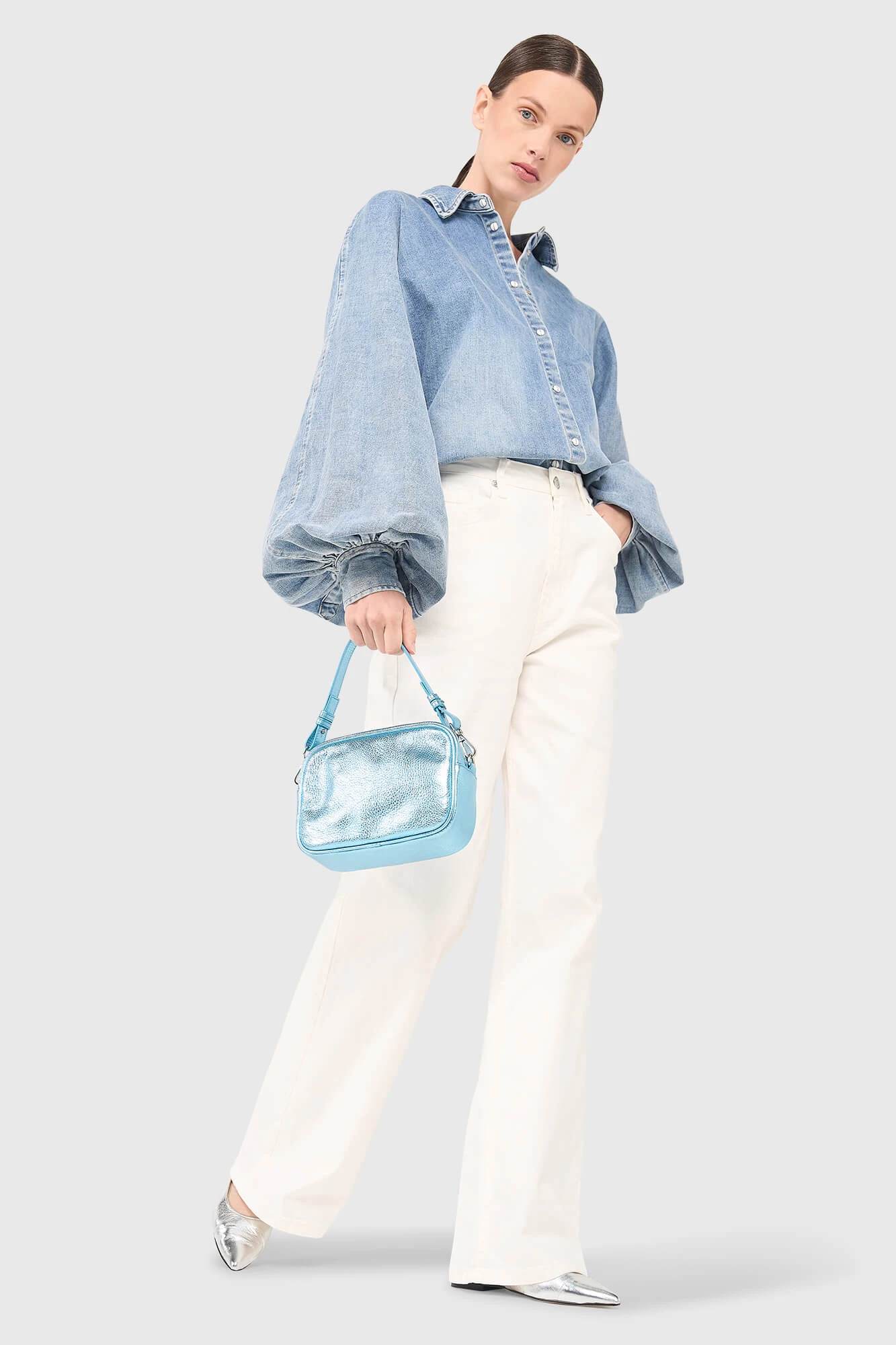 Bruce Tas Aqua Blauw